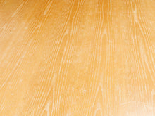 Load image into Gallery viewer, Oak Dining Table with Sculptural Iron Base