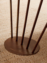 Load image into Gallery viewer, Oak Dining Table with Sculptural Iron Base