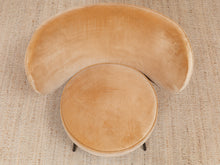 Load image into Gallery viewer, Pebble Sculptural Velvet Lounge Chair