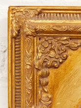 Load image into Gallery viewer, Framed Gold Gilded Vintage Mirror Circle