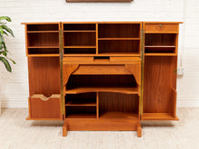 Load image into Gallery viewer, Teak Vintage Transformer Desk #2