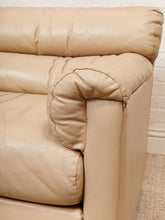 Load image into Gallery viewer, Leather Post Modern Loveseat