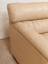 Load image into Gallery viewer, Leather Post Modern Loveseat