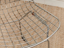 Load image into Gallery viewer, Chrome Wire Side Chair in the Style of Bertoia