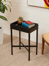 Load image into Gallery viewer, Black Side Table
