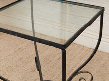 Load image into Gallery viewer, Black Wire Side Table
