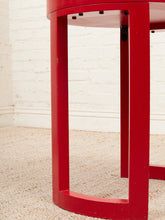 Load image into Gallery viewer, Red Vintage Table