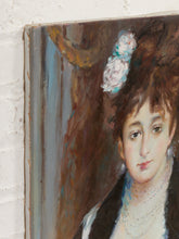 Load image into Gallery viewer, Theatre Couple Romantic Belle Époque Style Portrait Painting