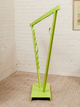 Load image into Gallery viewer, Lime Balance Geometric Freestanding Sculpture in Neon Green
