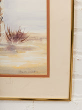Load image into Gallery viewer, Desert Palms Framed Watercolor Painting