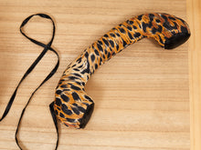 Load image into Gallery viewer, Plush Leopard Phone