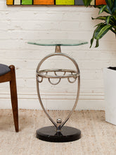 Load image into Gallery viewer, Postmodern Italian Side Table with Marble Base