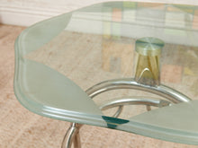 Load image into Gallery viewer, Postmodern Italian Side Table with Marble Base