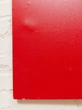 Load image into Gallery viewer, Red Monolith Minimalist Abstract Painting in Red and Black