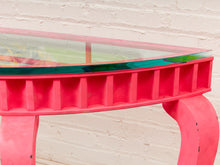 Load image into Gallery viewer, Metal Neon Pink Entry Table