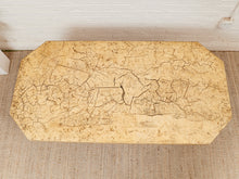 Load image into Gallery viewer, Parchment Tessellated Stone Veneer Desk or Console Table