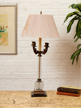 Load image into Gallery viewer, Crystal 1930’s Table Lamp