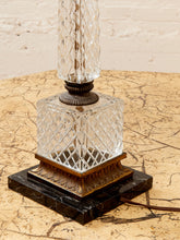 Load image into Gallery viewer, Crystal 1930’s Table Lamp