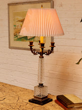 Load image into Gallery viewer, Crystal 1930’s Table Lamp