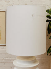 Load image into Gallery viewer, Totem White Sculptural Table Lamp