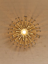 Load image into Gallery viewer, Wall Lamp Sculpture Pistillo Studio Tetrarch for Valenti 1970 Silver Round