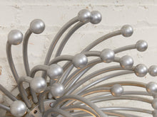 Load image into Gallery viewer, Wall Lamp Sculpture Pistillo Studio Tetrarch for Valenti 1970 Silver Round