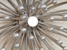 Load image into Gallery viewer, Wall Lamp Sculpture Pistillo Studio Tetrarch for Valenti 1970 Silver Round