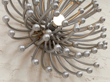 Load image into Gallery viewer, Wall Lamp Sculpture Pistillo Studio Tetrarch for Valenti 1970 Silver Round