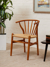 Load image into Gallery viewer, Spindle Dining Chairs with Woven Seats