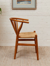 Load image into Gallery viewer, Spindle Dining Chairs with Woven Seats