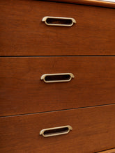 Load image into Gallery viewer, Vintage Three Drawer Lowboy Dresser