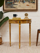 Load image into Gallery viewer, Demilune Antique Entry Table