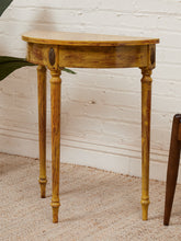 Load image into Gallery viewer, Demilune Antique Entry Table