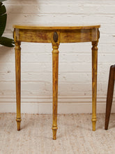 Load image into Gallery viewer, Demilune Antique Entry Table