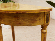 Load image into Gallery viewer, Demilune Antique Entry Table