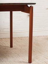 Load image into Gallery viewer, Walnut Mid-Century Dining Table with Two Leaves