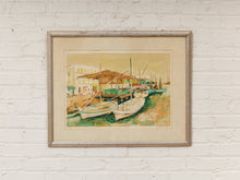 Load image into Gallery viewer, Boats Docked by Luis Vuillermos