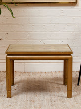 Load image into Gallery viewer, Gold Leaf Hollywood Regency Side Table