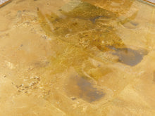 Load image into Gallery viewer, Gold Leaf Hollywood Regency Side Table