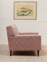 Load image into Gallery viewer, Pink 1950’s Chair Original Upholstery