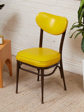 Load image into Gallery viewer, Yellow Diner Chair