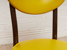 Load image into Gallery viewer, Yellow Diner Chair