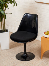 Load image into Gallery viewer, Set of 4 Black Swivel Chairs as Found