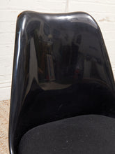 Load image into Gallery viewer, Set of 4 Black Swivel Chairs as Found