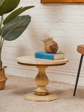 Load image into Gallery viewer, Travertine 1960s Hollywood Regency Table