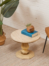 Load image into Gallery viewer, Travertine 1960s Hollywood Regency Table
