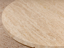Load image into Gallery viewer, Travertine 1960s Hollywood Regency Table