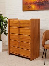 Load image into Gallery viewer, Oak Highboy Rectangle Drawer Pulls