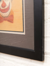 Load image into Gallery viewer, Original Painting Sad Clown in pastels signed