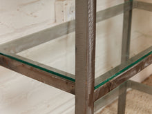 Load image into Gallery viewer, Industrial Vintage Shelving with Glass